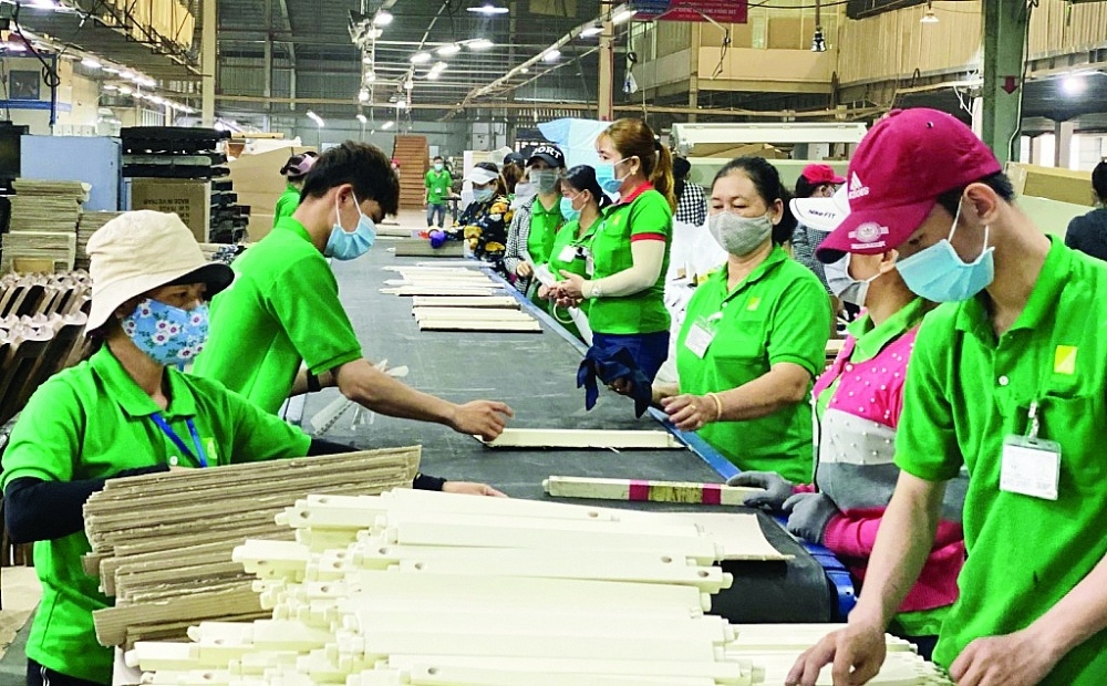 Binh Duong received many export orders at the end of the year