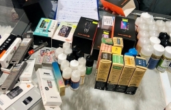 Ho Chi Minh City: dealing with many e-cigarette trading points
