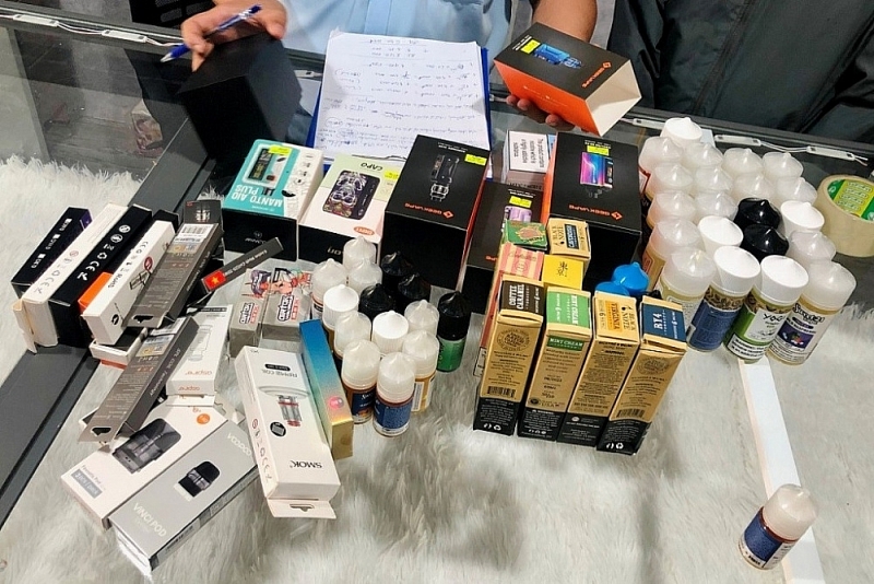 Ho Chi Minh City dealing with many e cigarette trading points