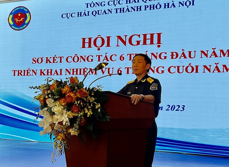 Deputy Director General Hoang Viet Cuong said: Hanoi Customs needs to focus on striving to complete the assigned targets in 2023.