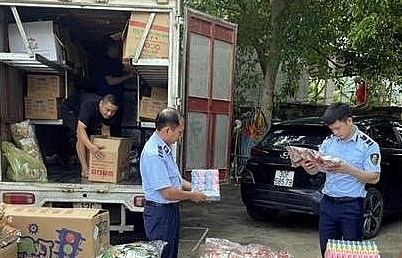Lang Son seized over 5,500 smuggled food products