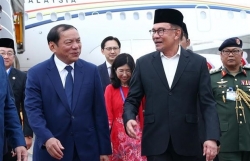 Malaysian Prime Minister arrives