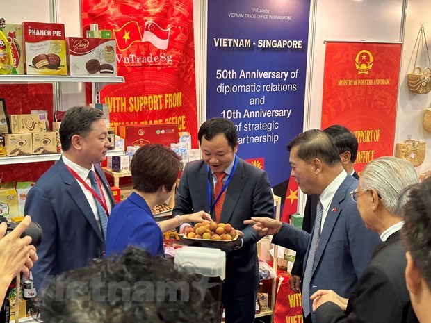 Vietnamese products becoming closer to Singaporean consumers hinh anh 1