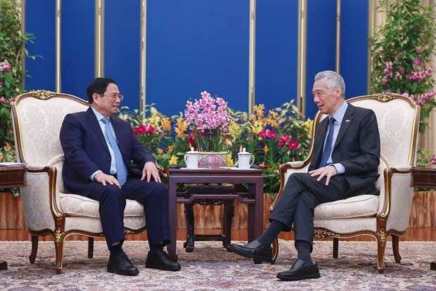 Vietnam, Singapore build on 50th diplomatic ties with thriving multifaceted cooperation hinh anh 2