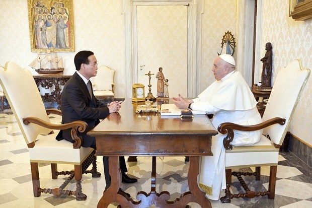 Relationship upgrade reflects goodwill, mutual respect from Vietnam, the Vatican: official hinh anh 1