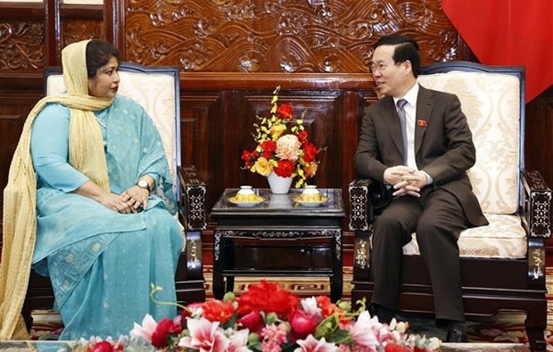 President suggests Vietnam, Bangladesh foster comprehensive cooperation hinh anh 2