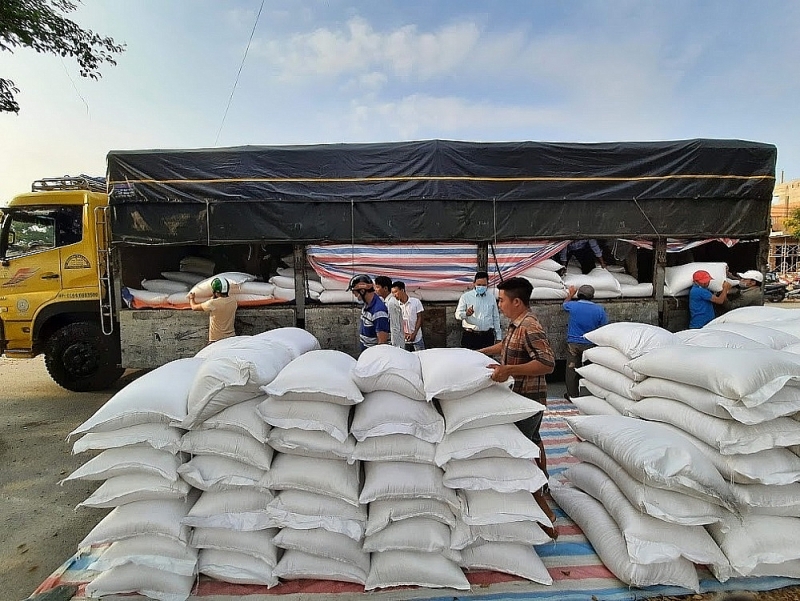 The Department of State Reserves in Ho Chi Minh City performs the work of stockpiling goods. Photo: General Department of Natural Resources