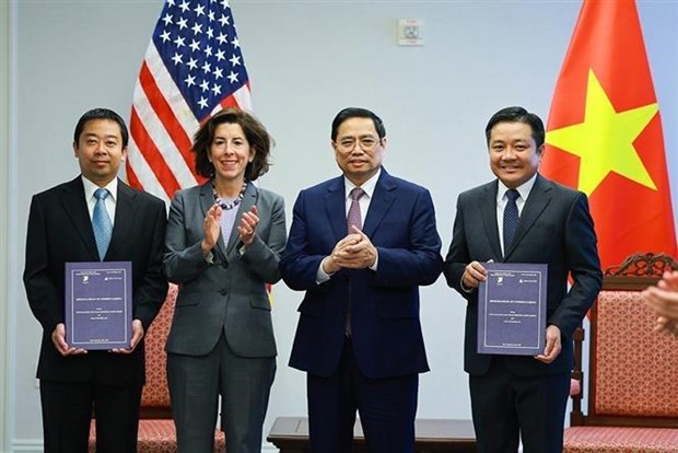 Vietnam, US issue Joint Leaders’ Statement hinh anh 4