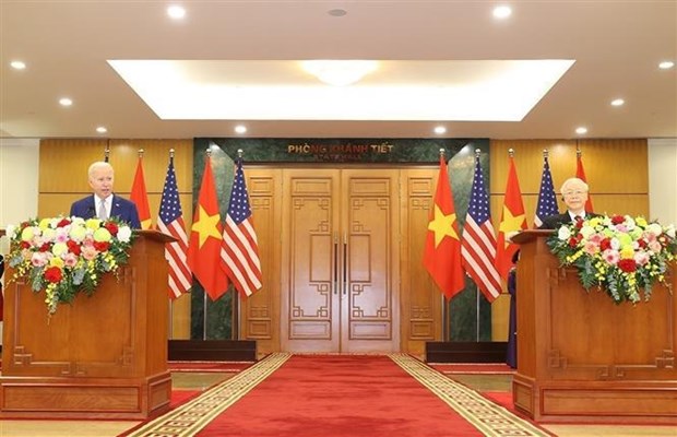 Vietnam, US issue Joint Leaders’ Statement hinh anh 3