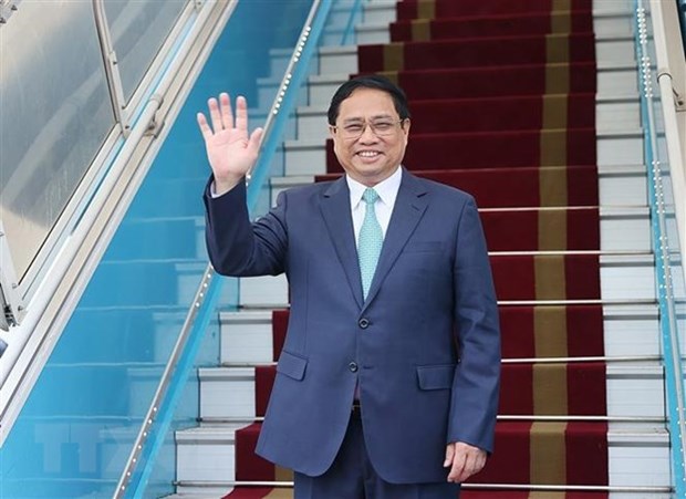 PM leaves New York for official visit to Brazil hinh anh 1