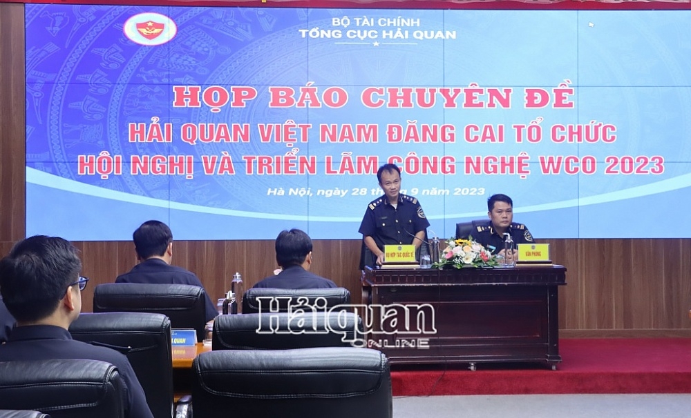 Five key roles of Vietnam Customs in the 2023 WCO Technology Conference and Exhibition