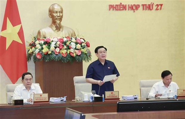 NA Standing Committee’s 27th session opens hinh anh 1