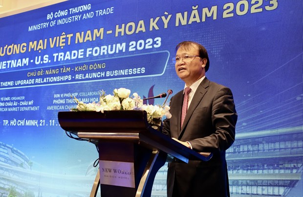 Vietnam-US relationship upgrade opens huge opportunities for new cooperation fields hinh anh 1