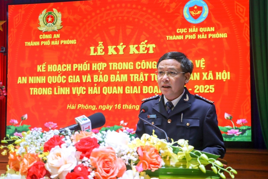 Hai Phong Customs and Police authorities effectively coordinate to tighten national security