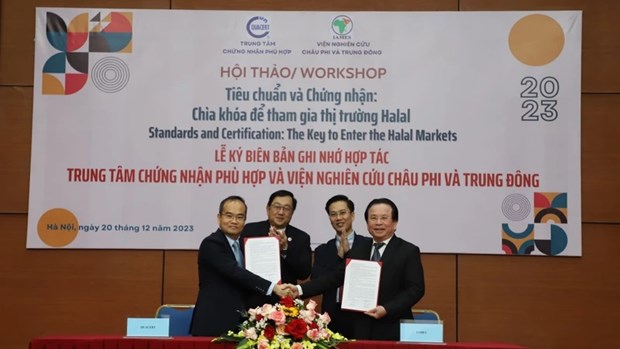 Conference provides key information serving Halal industry development hinh anh 1