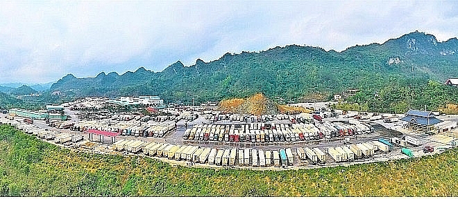 Parking lot of Xuan Cuong Friendship Joint Stock Company (Lang Son). Photo: Xuan Cuong JSC  ​