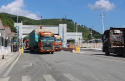 lang son border gates and customs clearance of goods return to normal