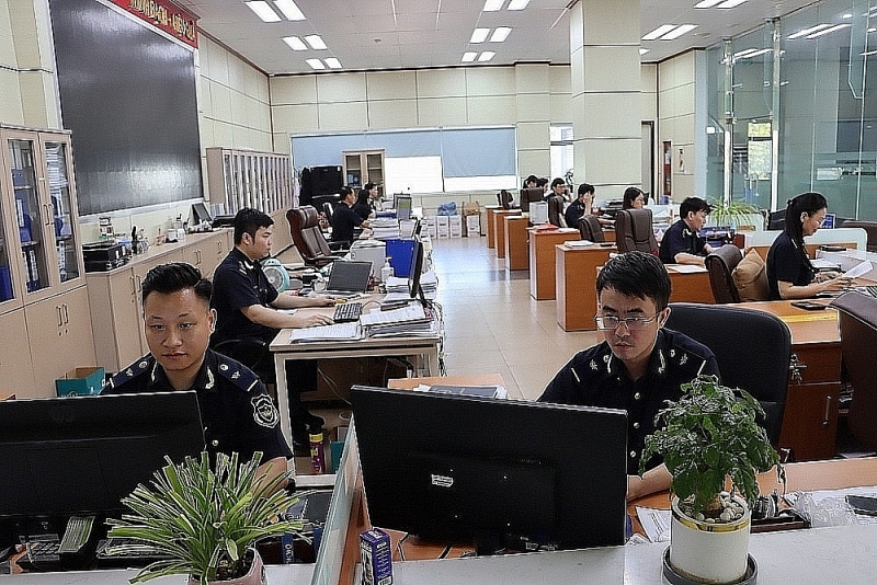 Professional activities at Mong Cai Customs Branch.