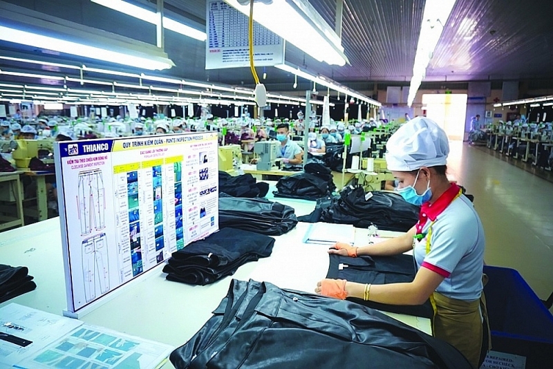 Industrial production recovery boosts export growth. Photo: N.T
