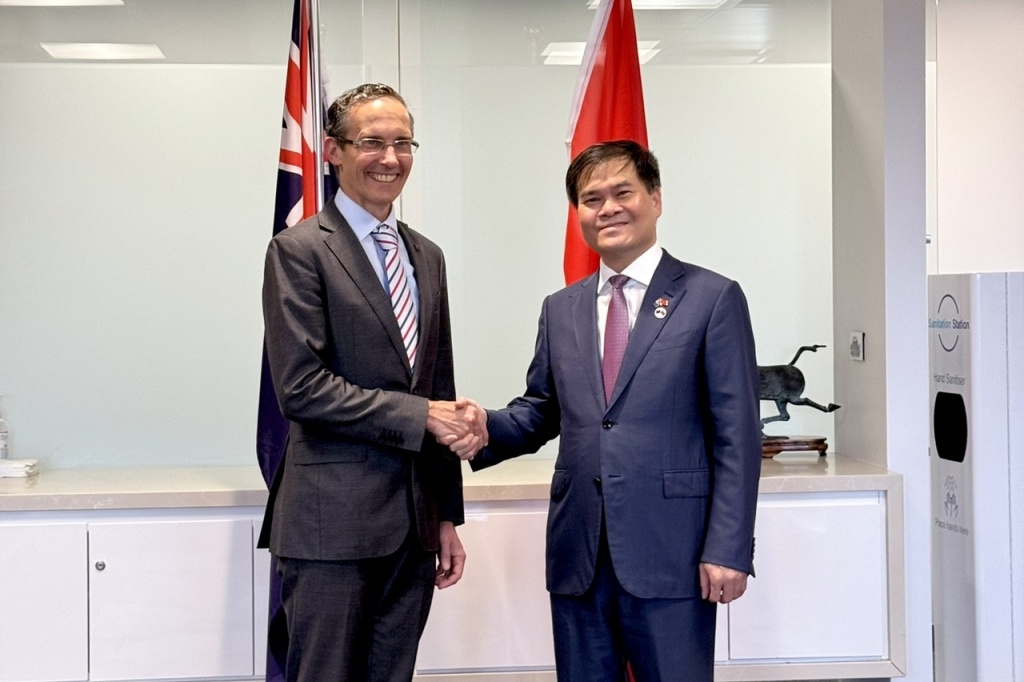 MoF signs MoU on financial cooperation with Australian Treasury