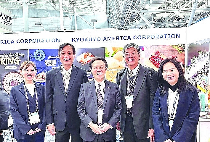 Vietnamese businesses at the 2024 North American Seafood Exhibition.
