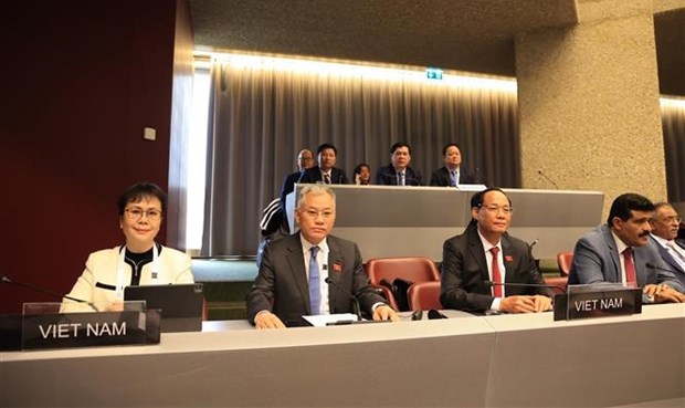 Vietnam attends 148th IPU Assembly in Geneva hinh anh 1