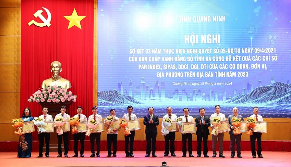 Quang Ninh Customs ranks first DDCI in 2023
