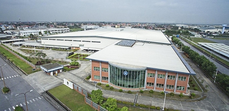 Many companies have adopted intelligent, modern production processes. Photo: General Electric Hai Phong Factory