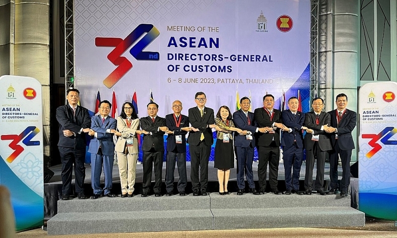 The 32rd ASEAN Directors-General of Customs Meeting (ADGCM) from June 6-8, 2023 in Pattaya, Thailand. Photo: viet Nga