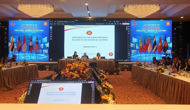 The 33rd ASEAN Customs Directors General Conference takes place from June 4-6, 2024.