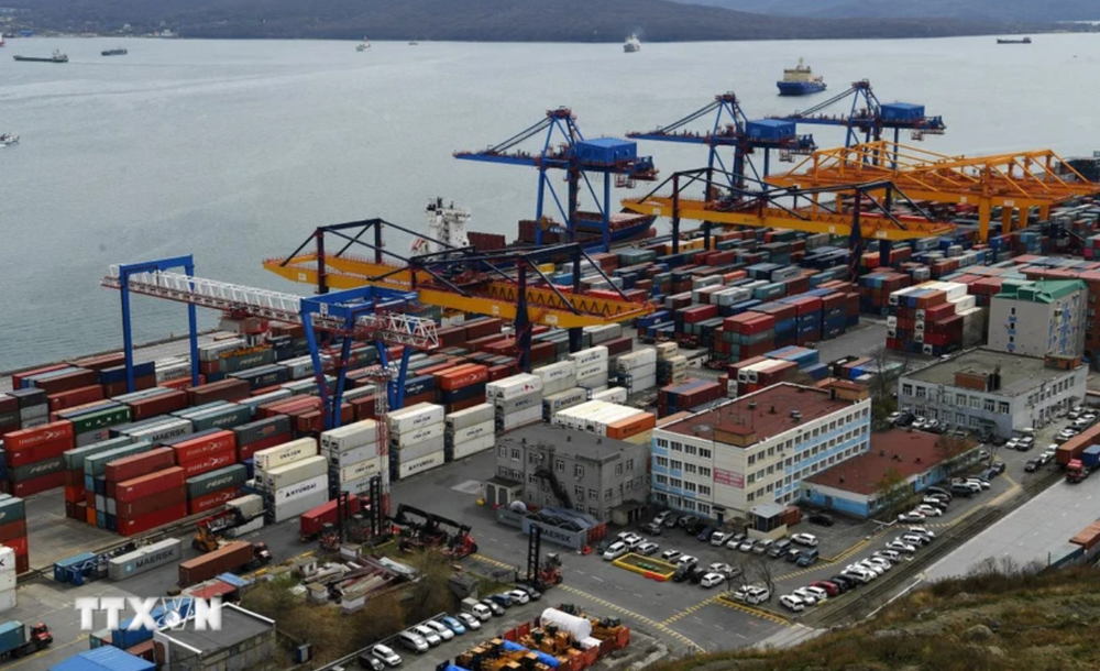 The Port of Vlapostok in the Far East region of Russia. (Photo: AFP/VNA)