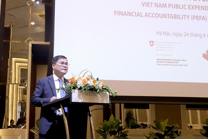 Deputy Minister Bui Van Khanh made a speech at the conference