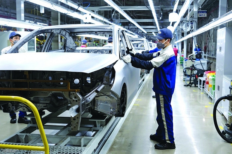 The production and business of automobile enterprises is still facing difficulties. Illustrative photo: Internet