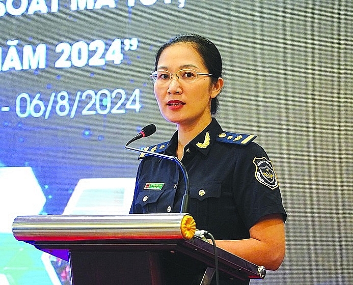 Mrs. Le Thi Kim Loan, Deputy Head of Inspection Department, Customs Department of Goods Verification