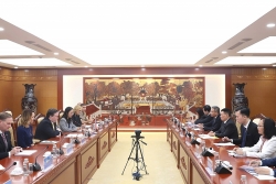 minister of finance ho duc phoc works the us ambassador to vietnam