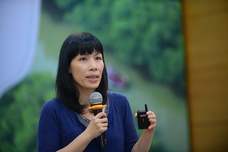 Photo: Ms. Pham Thi Cam Nhung, Climate-Energy Program Coordinator of WWF Vietnam