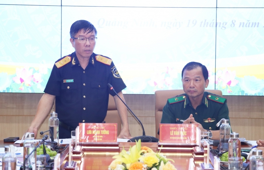 General Department of Vietnam Customs and the Command of Border Guard inspect the cooperation work in Quang Ninh