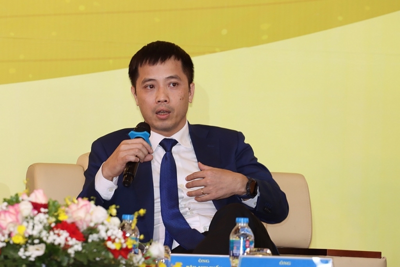 Mr. Dau Anh Tuan shared at the Customs - Business Forum 2024. Photo: T.Binh.