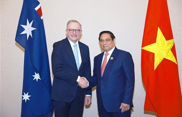 Vietnamese, Australian PMs agree to strengthen cooperation in various fields