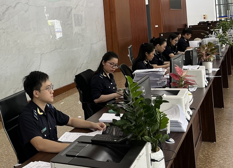 Professional activities at Lao Cai Customs Branch.