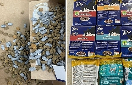 Exposing a transnational drug ring hidden in pet food