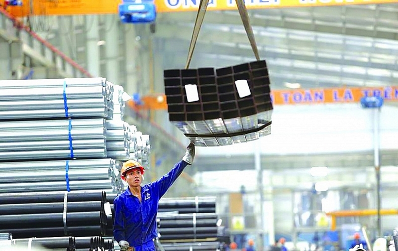 The application of trade defense measures has helped the steel industry regain its position and grow. Illustration photo: HP