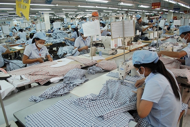 Production at Garment Corporation 10, one of Vietnam's typical textile and garment enterprises. Photo: T.Binh