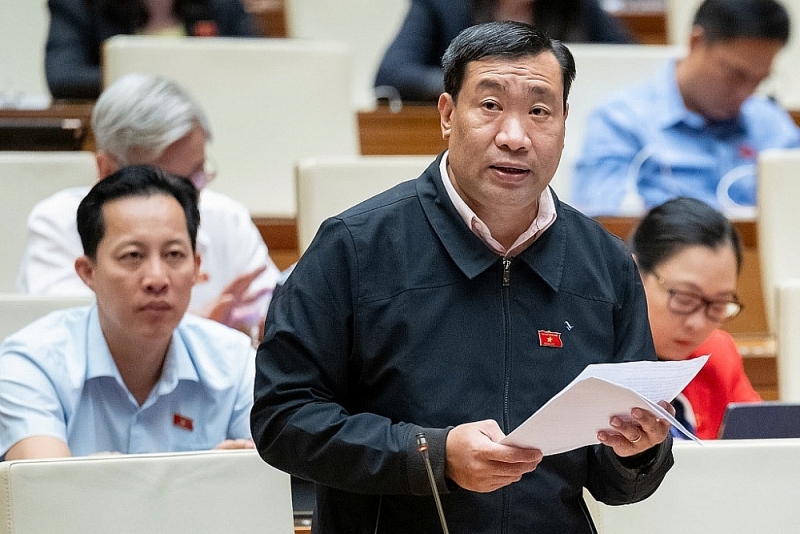 Delegate Thach Phuoc Binh (Tra Vinh delegation). Photo: National Assembly