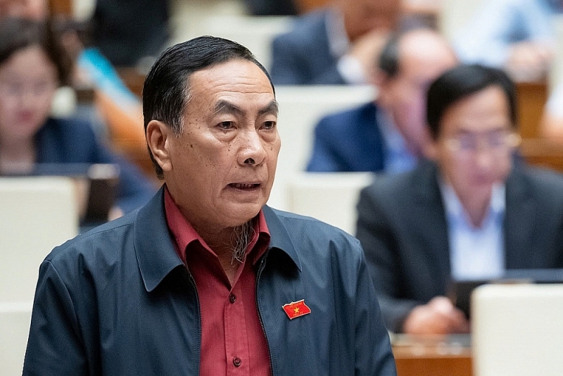 Delegate Pham Van Hoa (Dong Thap delegation). Photo: National Assembly