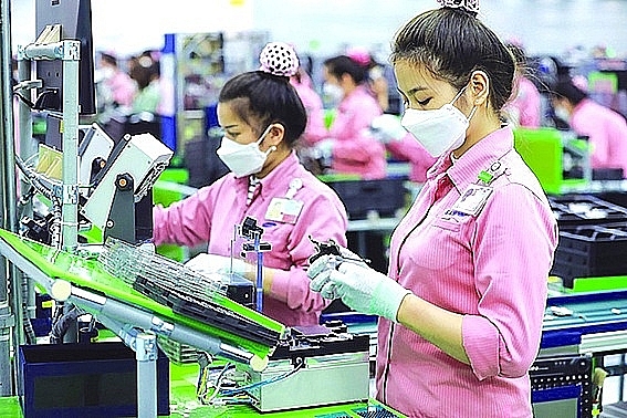 Many multinational electronics corporations, including Samsung, have chosen Vietnam as an investment destination. Photo: Samsung