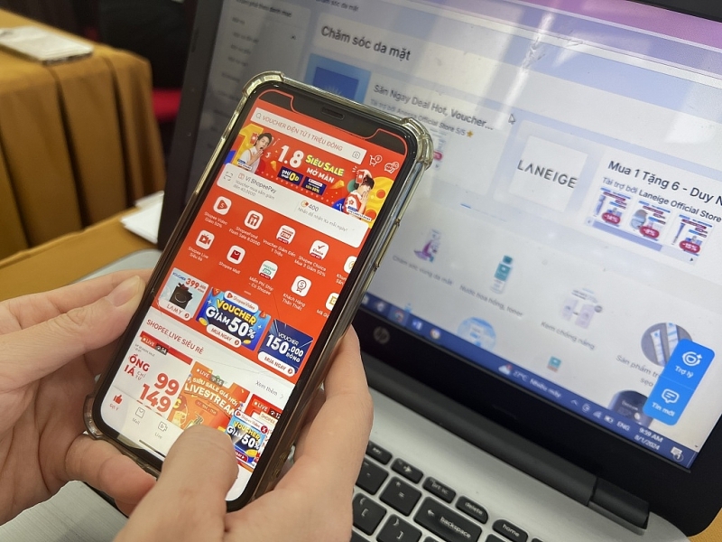 In 2024, tax management of e-commerce activities achieved positive results. Photo: H.Anh