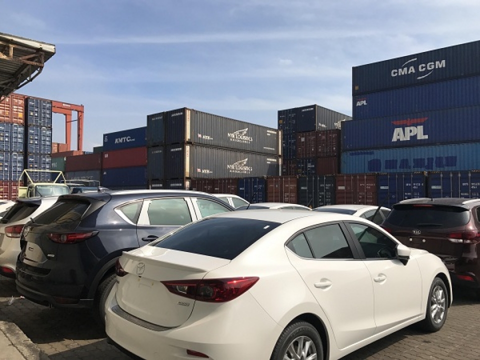 no announcement of opening declaration for importing and car trading from enterprises