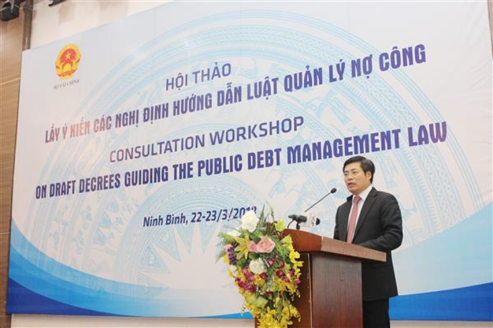 law on public debt management institutional consultation should be parallel with the enhancement of implementation ability
