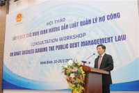 Law on Public Debt Management: Institutional consultation should be parallel with the enhancement of implementation ability